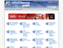 Tablet Screenshot of ddrservice.net